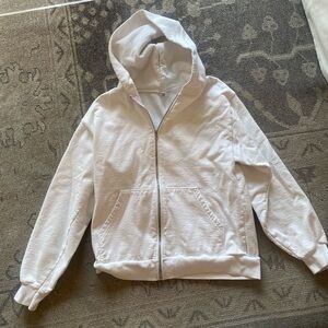 Los Angeles apperal white hoodie